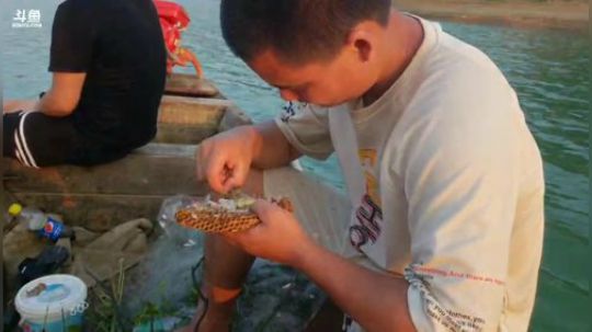 收地笼、围网喽 2018-09-04 17点场