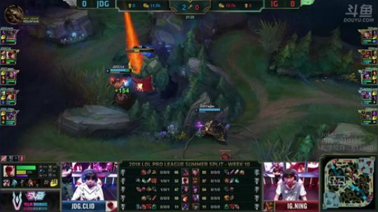 LPL斗鱼解说台-JDGvsIG-第一场-8.24