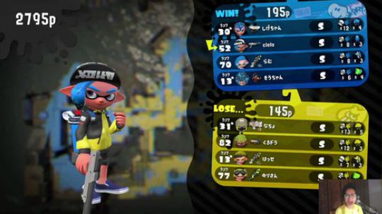 switch-喷射战士/splatoon 2018-09-04 19点场