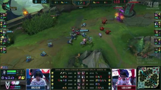 斗鱼LPL解说台-JDGvsLGD-第一场-8.26