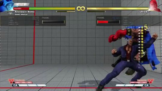 由里安没有镜子也能秀!街霸5最强由里安Nemo教你小套路!