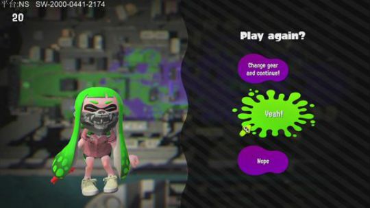 今天播 splatoon 2018-09-08 00点场