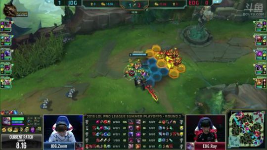 LPL斗鱼解说台-JDGvsEDG-第二场-9.8