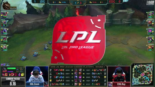 我在斗鱼看英雄联盟官方赛事直播英雄联盟