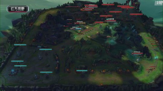 我在斗鱼看英雄联盟官方赛事直播英雄联盟