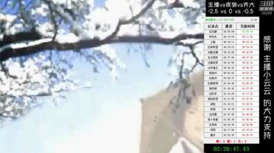 主播vs夜狼vs齐大 3人PK～ 2018-09-11 20点场