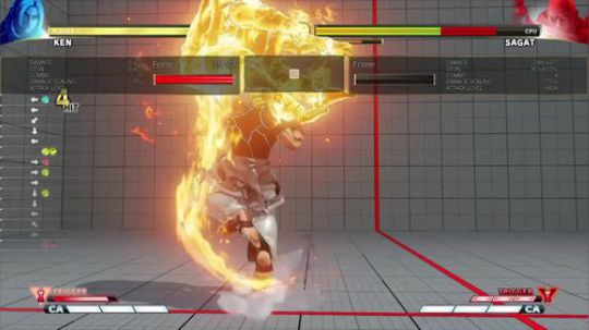 Ken向后跳但是打了正向压起身?街霸5实战小套路教学!