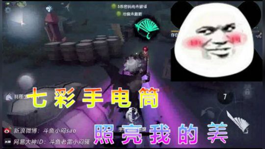 七彩手电筒 照亮我的美（滑稽）