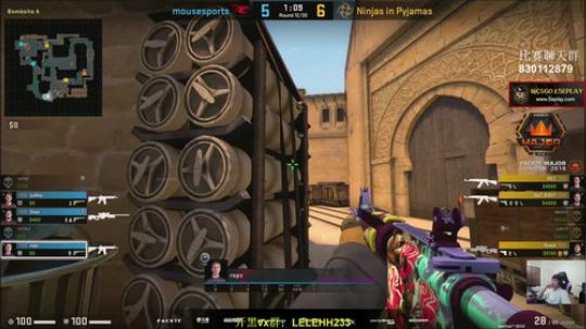 【赖小峰】mouz vs NIP 2018-09-13 00点场