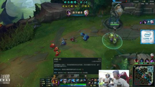 余小C：韩服钻1太难了8 2018-09-12 23点场