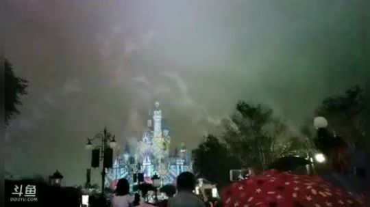 灯光秀迪士尼 2018-09-12 20点场