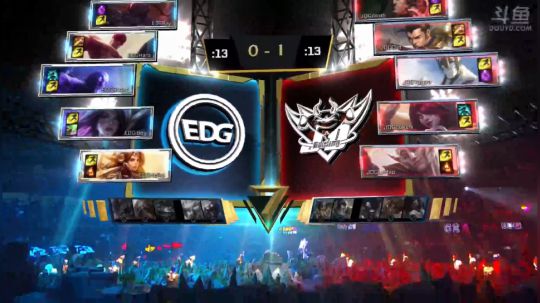 S8预选赛斗鱼解说台-JDGvsEDG第2场