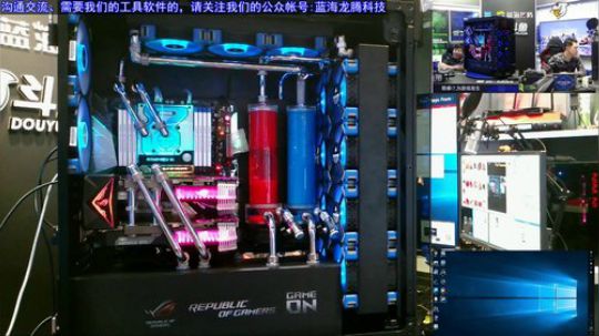 分水冷主机：鞋柜1000型双水路红蓝配 2018-09-16 22点场