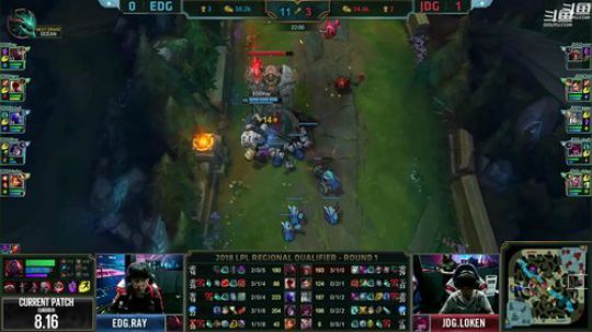 我在斗鱼看英雄联盟官方赛事直播英雄联盟