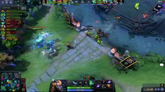 Fnatic vs Mineski Ti8小组赛 第一场