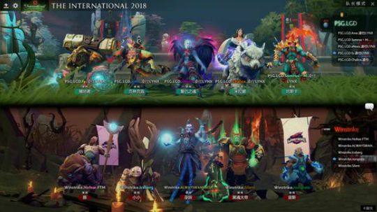 LGD vs Winstrike Ti8小组赛 第二场