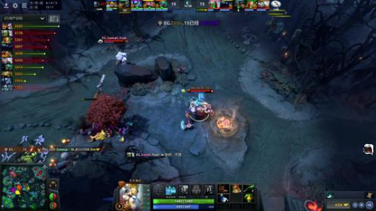 LGD vs EG Ti8小组赛 第一场
