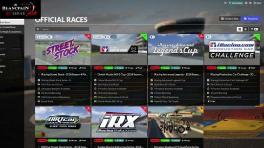 IRacing排位升级 2018-09-19 15点场