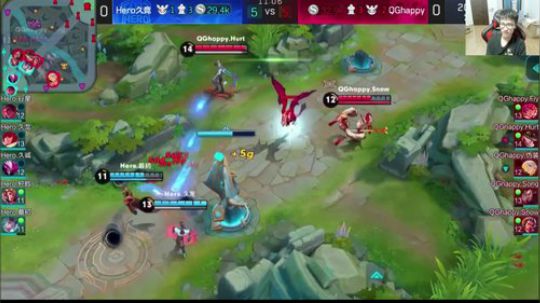 和立人解说HERO VS QG 2018-09-21 20点场
