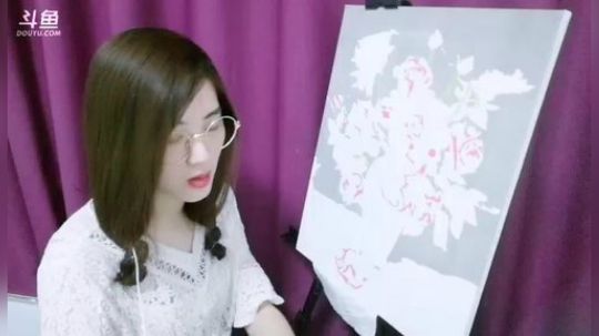 娜娜：今天我是个画家！！！ 2018-09-22 21点场