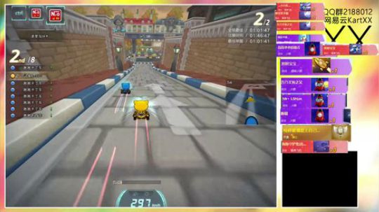 跑跑卡丁车：晚上32进16 2018-09-22 18点场