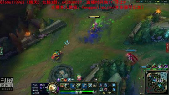 我在斗鱼看疯狗炼金直播英雄联盟