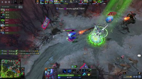 LGD vs Fnatic Ti8小组赛 第二场