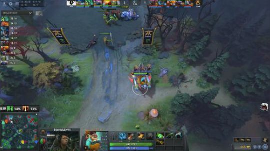 TS vs Fnatic Ti8正赛首日 败者淘汰赛