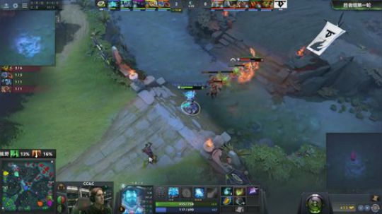 optic vs TS Ti8正赛第二日 第一场