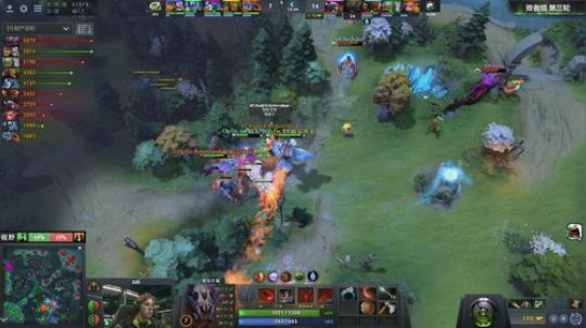 Optic vs VP Ti8正赛第四日 第二场