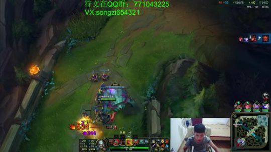 蛮王：2分钟1血 两刀一个 2018-09-27 00点场