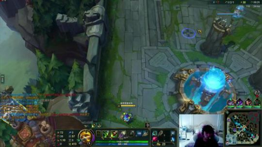 我在斗鱼看RW丶doinb直播英雄联盟