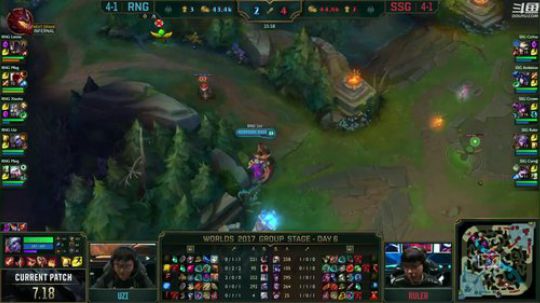 我在斗鱼看英雄联盟官方赛事直播英雄联盟