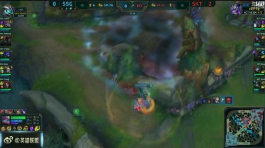 我在斗鱼看英雄联盟官方赛事直播英雄联盟