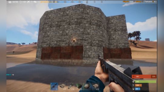 【狗阳直播】RUST 这个小家还挺富，狗阳给他抄光光