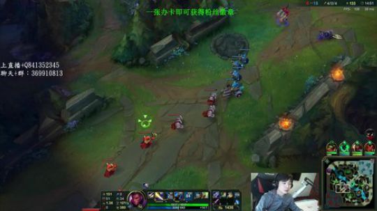 阿迎：Ad单排对线教学, 2018-10-05 13点场