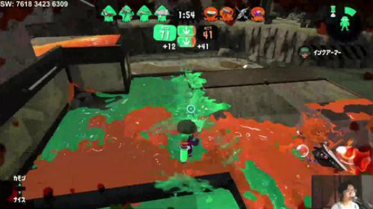 switch-喷射战士 splatoon 2018-10-06 21点场