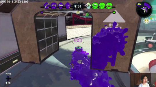 switch-喷射战士 splatoon 2018-10-08 19点场