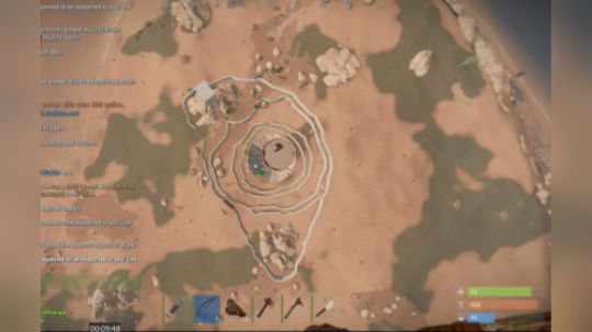 【狗阳直播】RUST 空中出现不明飞行物