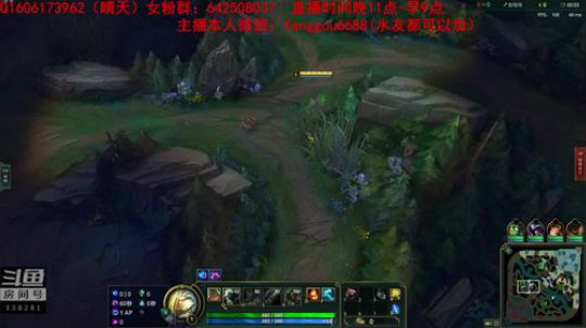 我在斗鱼看疯狗炼金直播英雄联盟