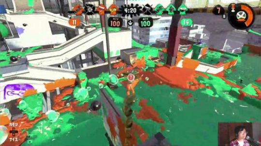 switch-喷射战士 splatoon 2018-10-11 19点场