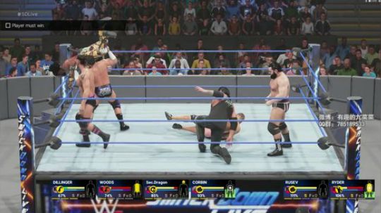 【WWE2K19】武僧二龙走进WWE 2018-10-14 17点场
