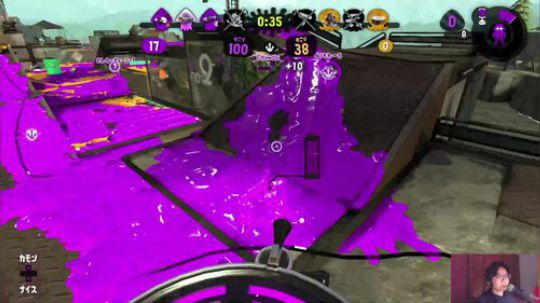 喷射战士 splatoon 在S段摩擦 2018-10-13 19点场