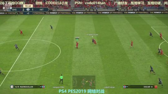 PS4实况2019 pes2019 网战 2018-10-14 21点场
