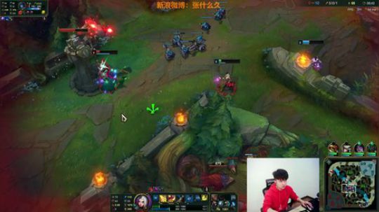我在斗鱼看叫我久哥哥直播英雄联盟