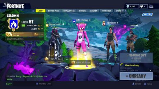 NS版MHXXand堡垒之夜 2018-10-17 00点场