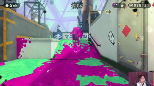 喷射战士2/splatoon2 打单机了 2018-10-18 19点场