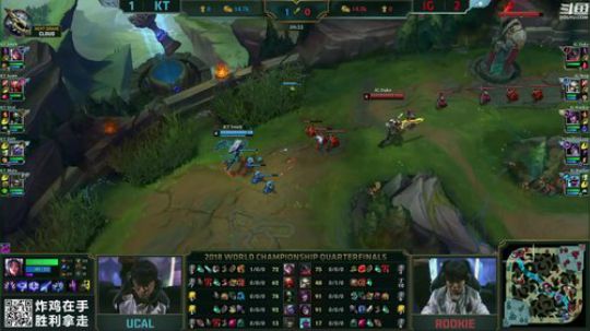 我在斗鱼看英雄联盟官方赛事直播英雄联盟