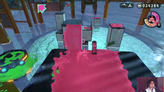 喷射战士2/splatoon2 打单机了 2018-10-18 21点场
