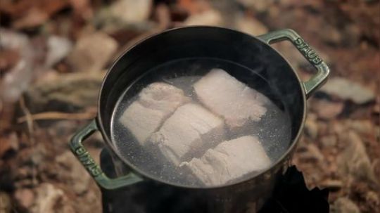 【露营烹饪】韩式东坡肉.